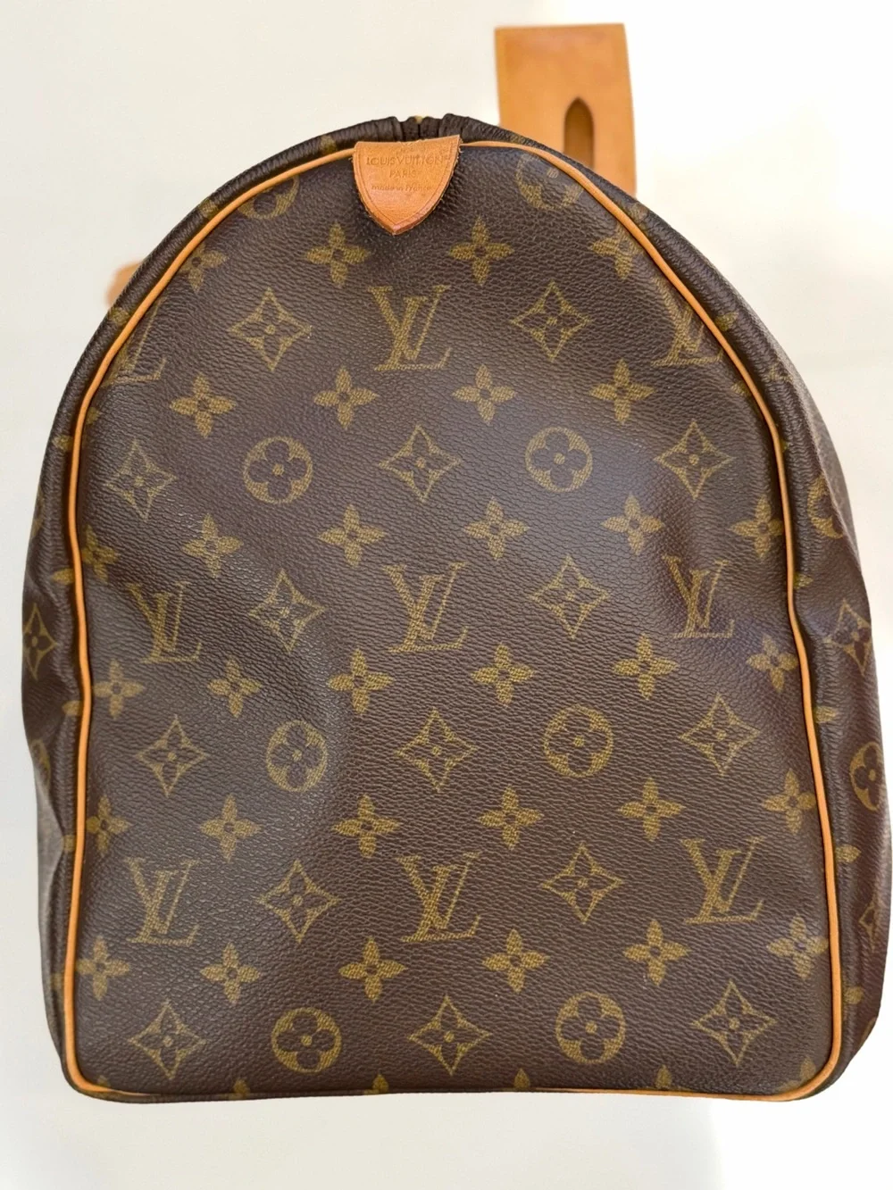 Louis Vuitton Monogram Canvas Duffle Bag in Brown and Tan